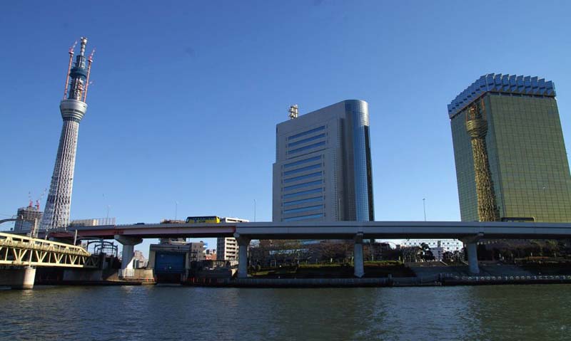 2011年1月8日 散歩がてら隅田川から